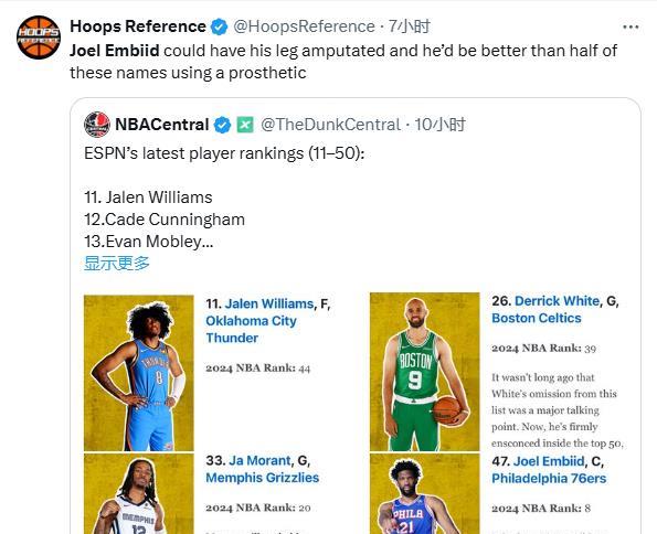 alt, 恩比德身穿, 在复仇冲冠 alt, 恩比德身穿, 在复仇冲冠